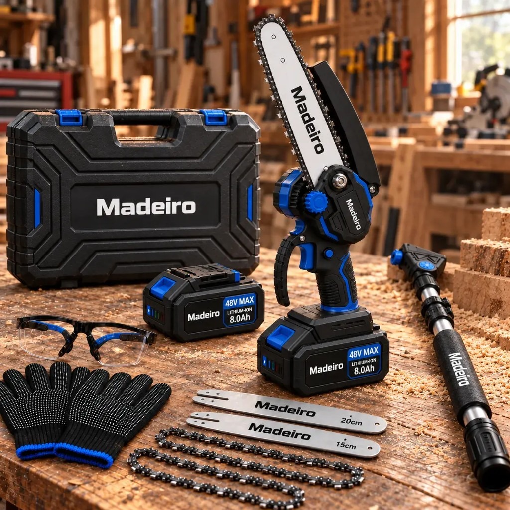 Madeiro Doppelakku 48V MAX und Sicherheitssystem